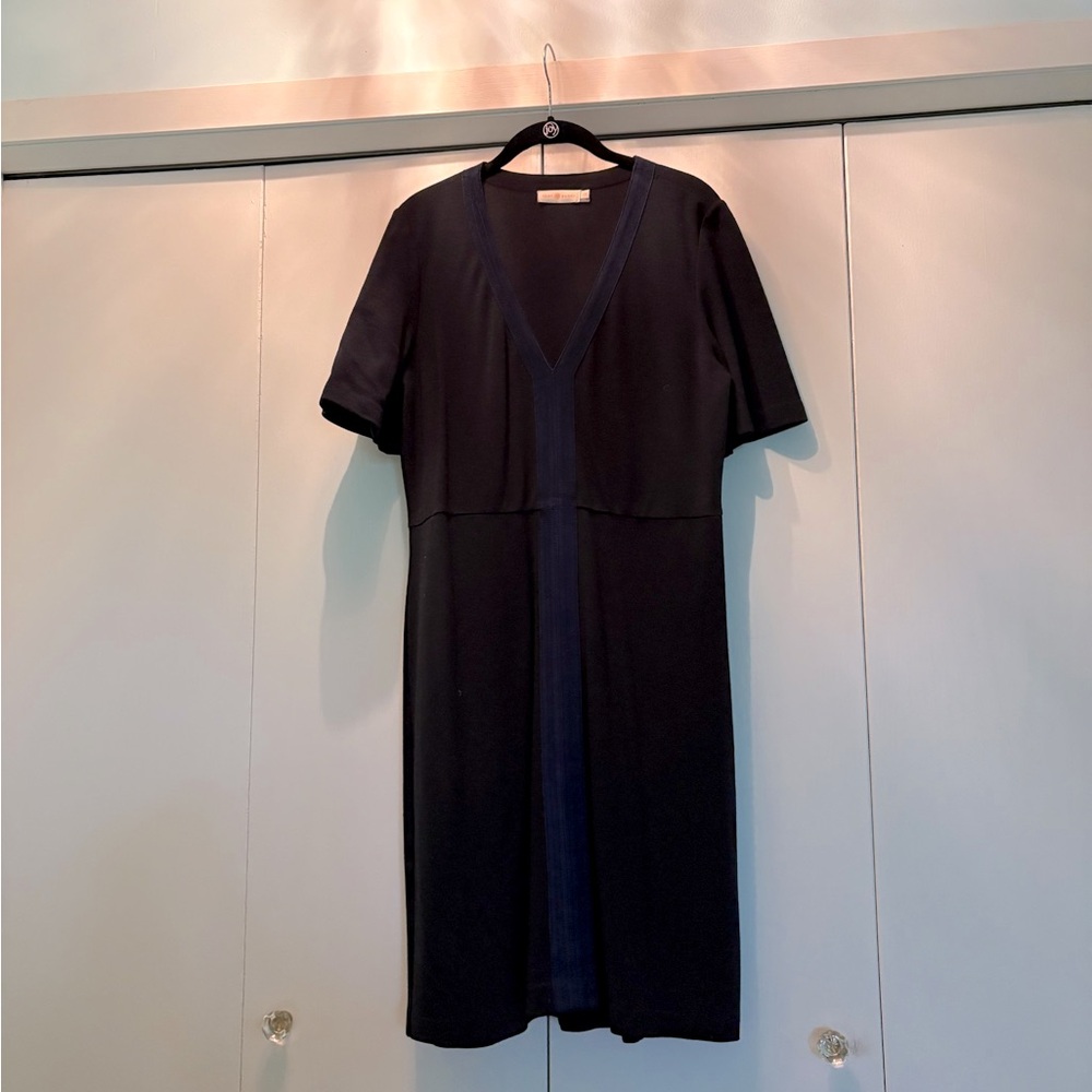 Tory Burch Navy Midi Dress